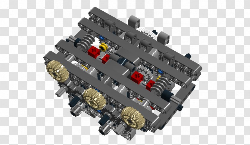 Electronic Component Electronics Computer Hardware - Lego Technic Liebherr Transparent PNG