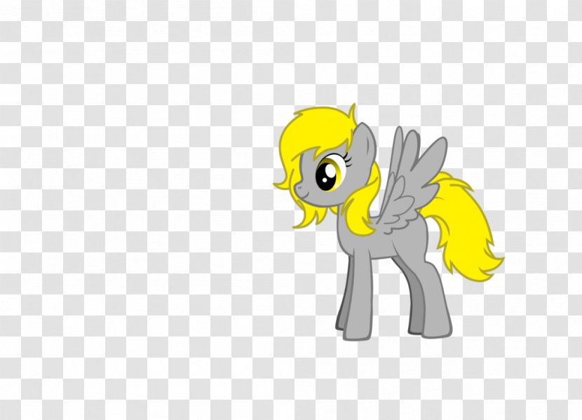 Pony Horse Insect Clip Art - Yellow - Derpy Hooves Transparent PNG