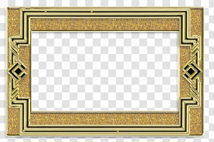 Frame Gold - Picture Frames - Interior Design Rectangle Transparent PNG