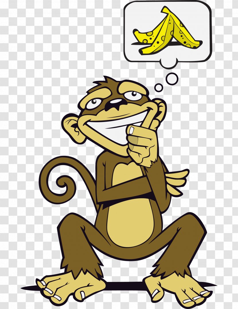 Comedy Humour Monkey Finger Cartoon - Toad - Pickled Transparent PNG