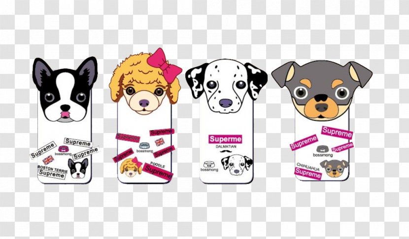 Dog Breed Puppy Cartoon Clip Art - Iphone - Phone Case Transparent PNG