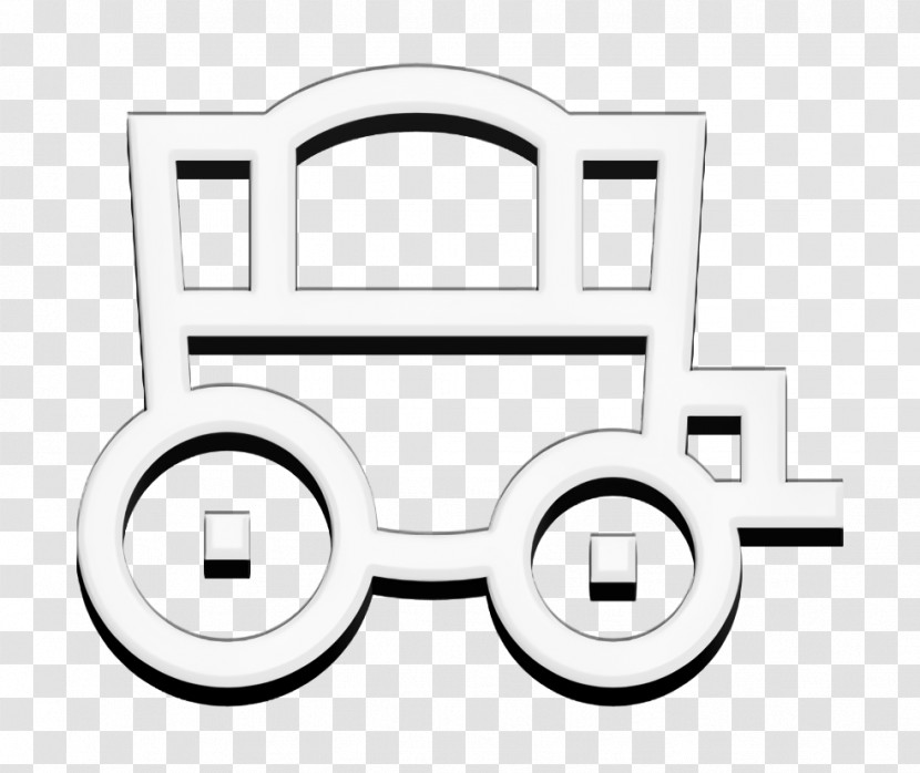 Carriage Wheel Icon Vehicles And Transports Icon Carriage Icon Transparent PNG