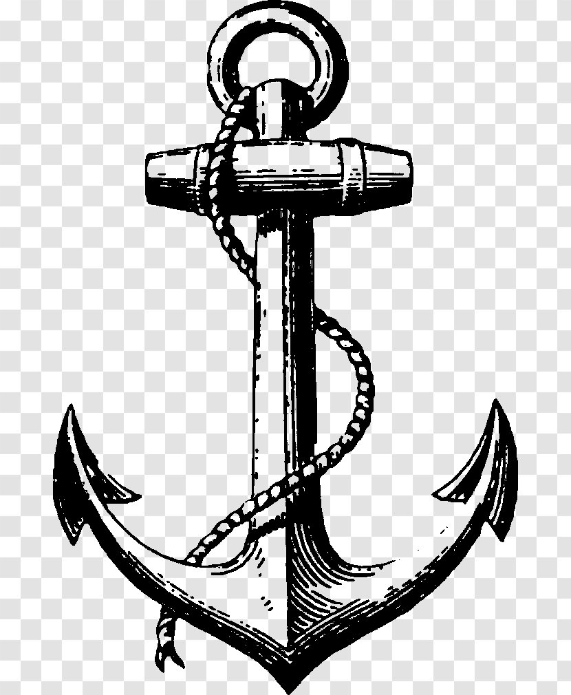 Sailor Tattoos Old School (tattoo) Anchor Drawing - Flower Transparent PNG
