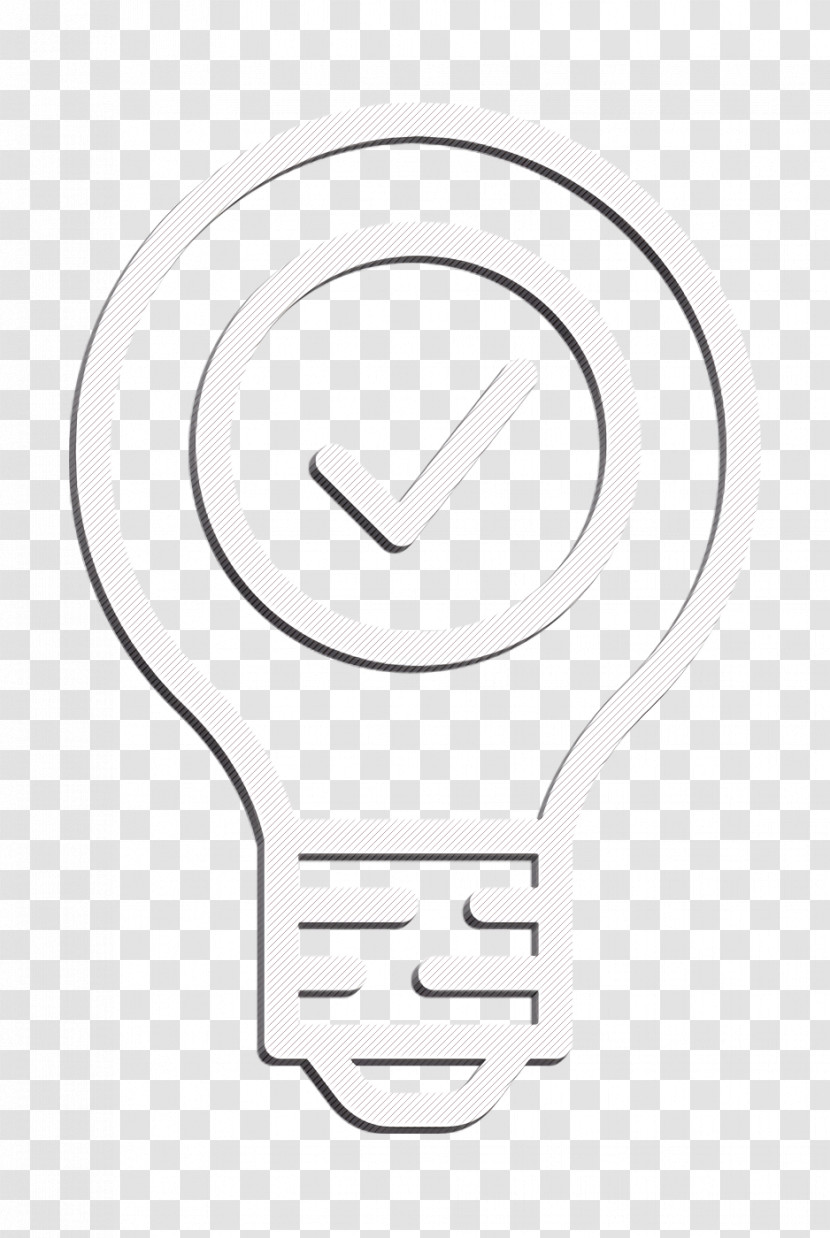 Constructions Icon Idea Icon Light Bulb Icon Transparent PNG