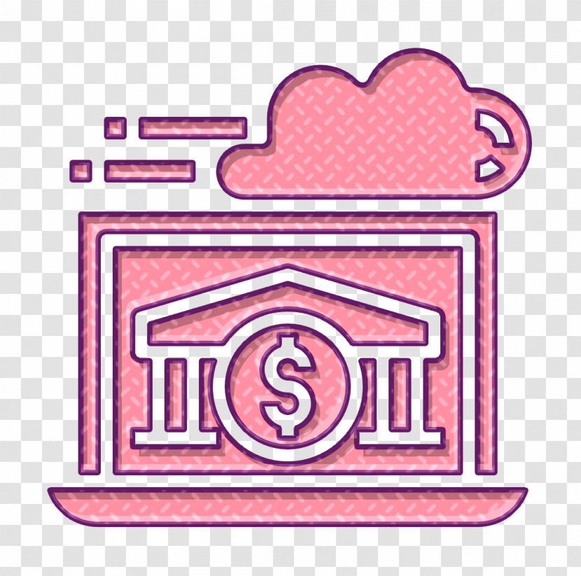 Cashless Icon Bank Icon Fintech Icon Transparent PNG