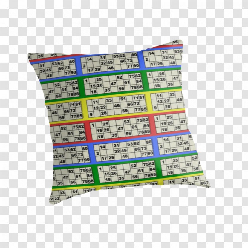 Cushion Throw Pillows - Bingo Ball Transparent PNG