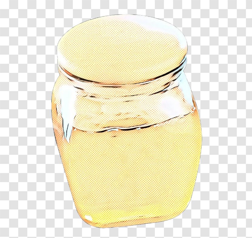 Yellow Background - Mason Jar Food Storage Containers Transparent PNG
