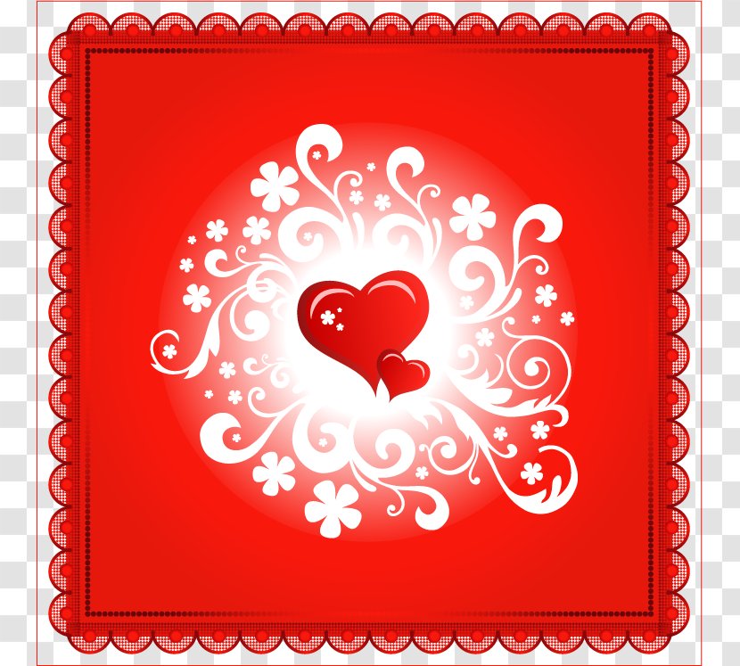 Valentines Day Heart - Square Valentine's Transparent PNG