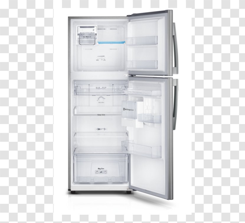 Refrigerator Samsung RT29FARADSA Auto-defrost Electronics - Home Appliance Transparent PNG