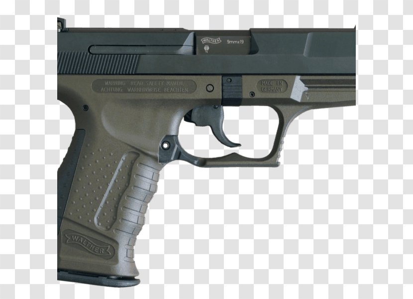 Walther CCP P99 Carl GmbH PPK Firearm - Airsoft - Handgun Transparent PNG