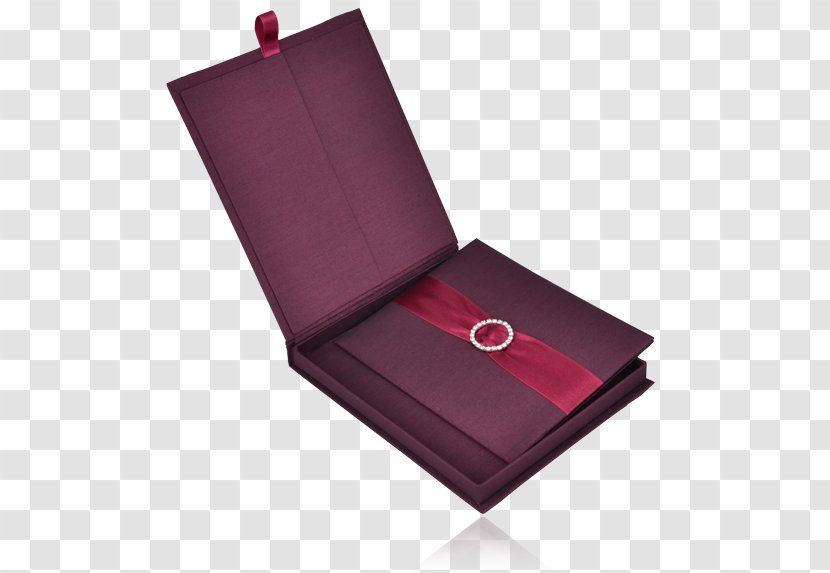 Wallet Magenta - Invitation Box Transparent PNG
