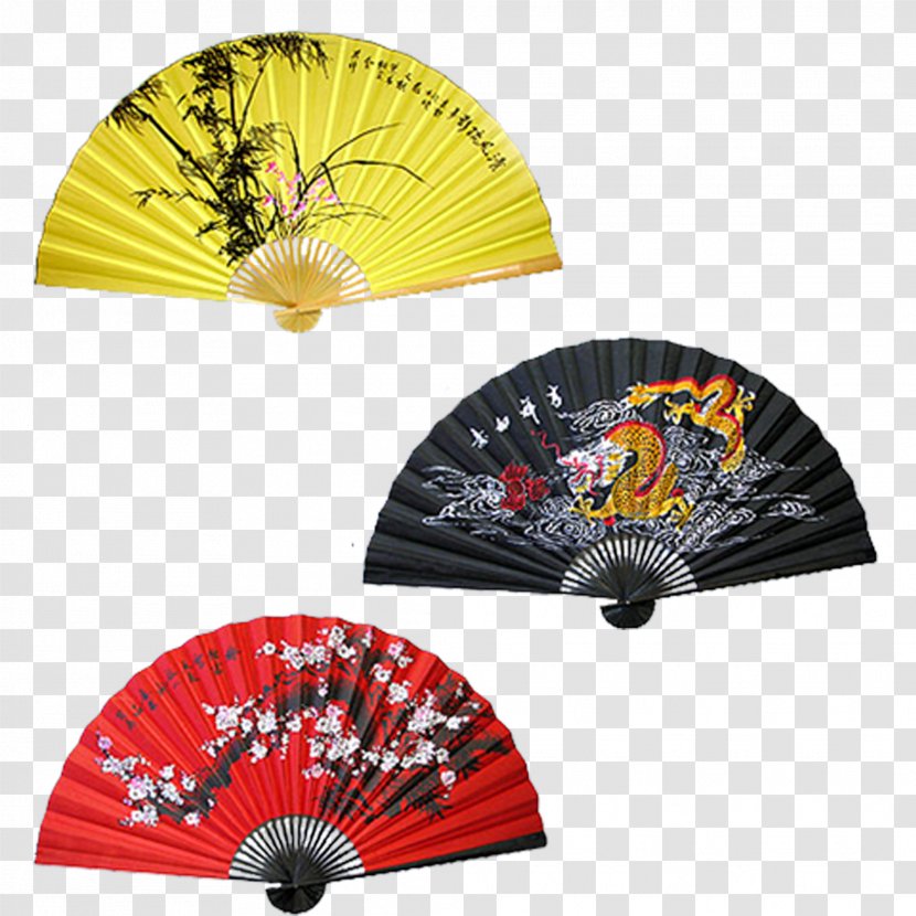 Hand Fan Template - Coreldraw - Chinese Sub Transparent PNG