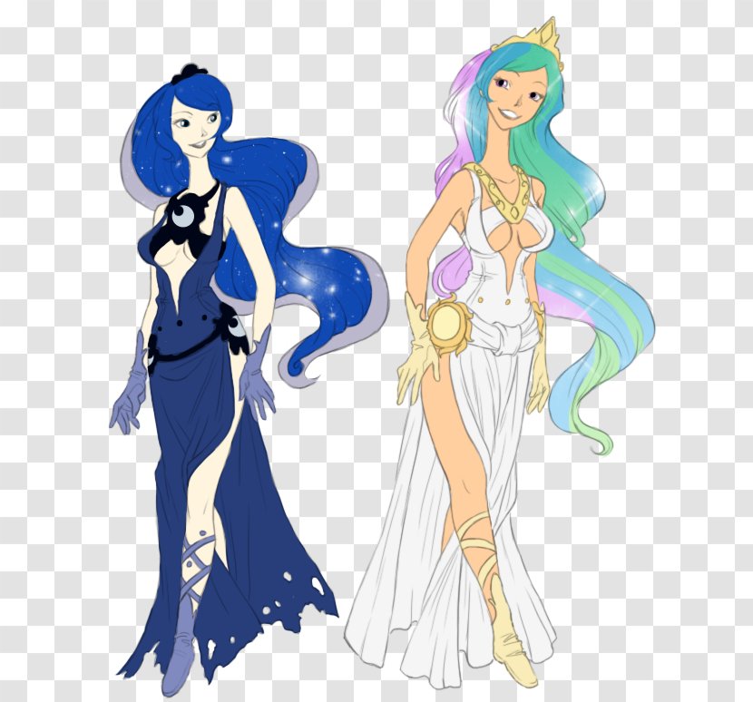 Princess Luna Celestia Twilight Sparkle Disney - Heart - Human Form Transparent PNG