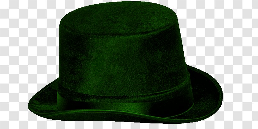 Fedora - Green - Gorro Transparent PNG