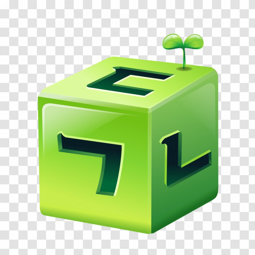 Green Cube - Brand - Creative Transparent PNG