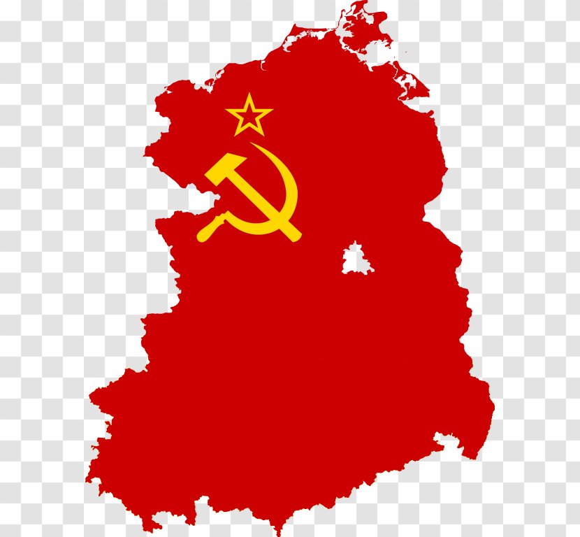 Soviet Union East Germany West Flag Of - The Transparent PNG
