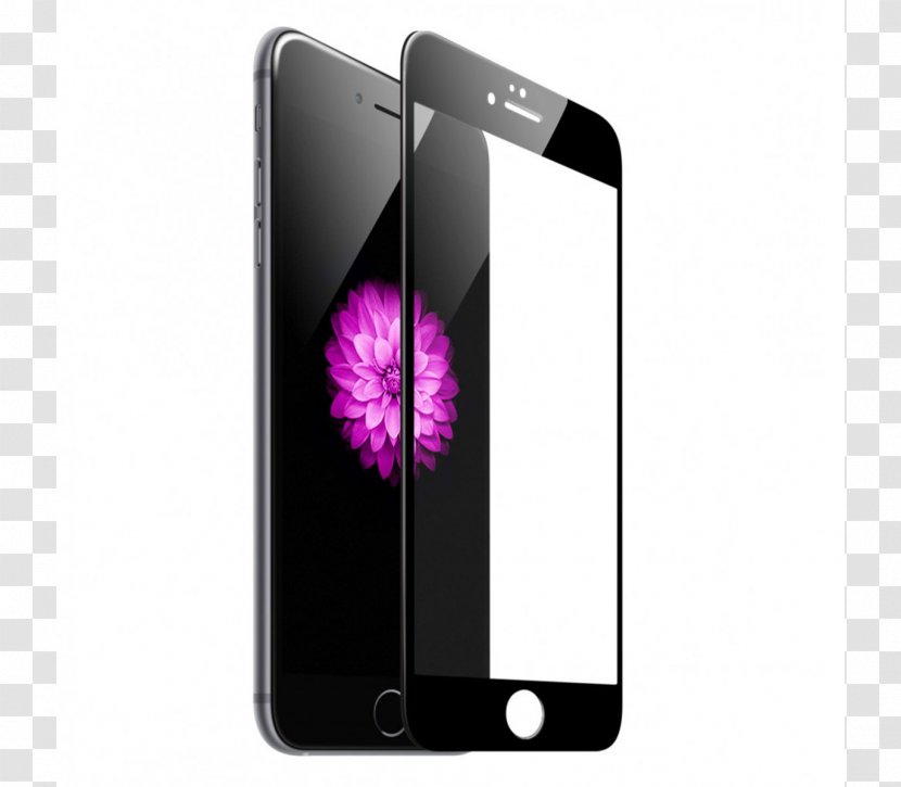 Apple IPhone 7 Plus 6S 8 X 6 - Magenta - Glass Transparent PNG