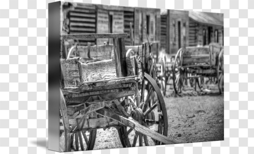 Motor Vehicle Steel White - Monochrome Photography - Western Town Transparent PNG