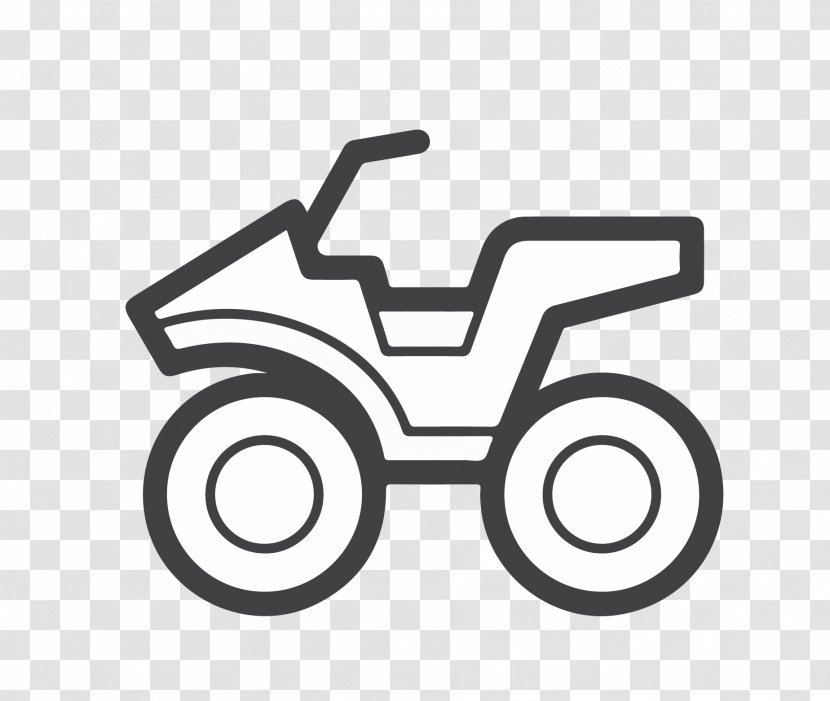 Cart Vehicle Icon - Monochrome - Snow Material Transparent PNG