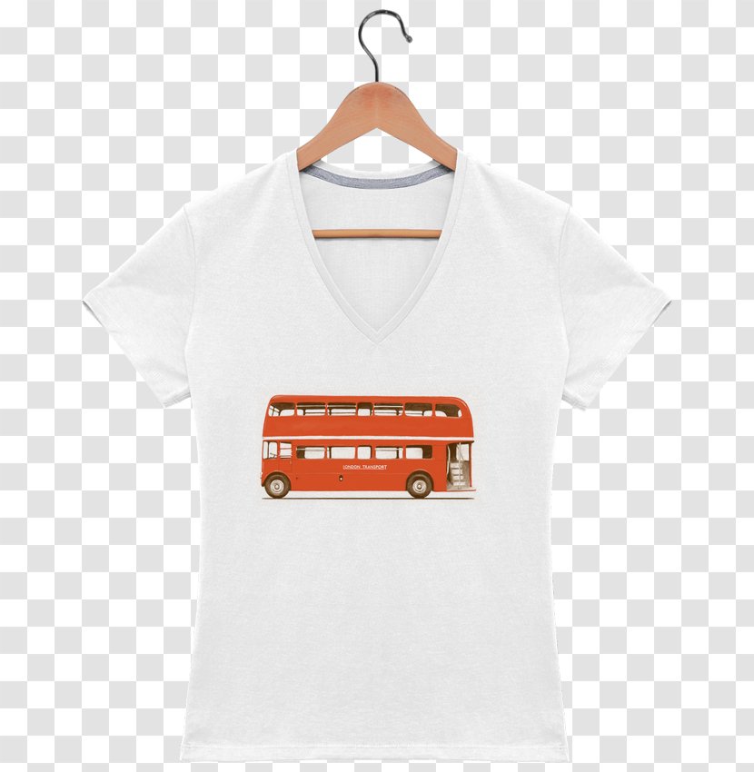 T-shirt London Buses Collar IPhone 5c - Iphone - Bus Transparent PNG