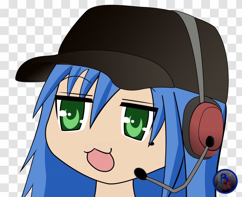 Konata Izumi Computer Clip Art - Frame - Cartoon Transparent PNG