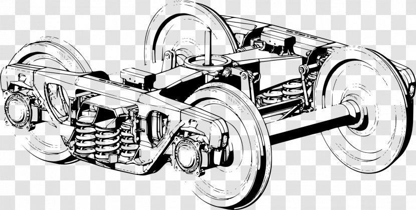 Car Cartoon - Bogie - Vehicle Auto Part Transparent PNG