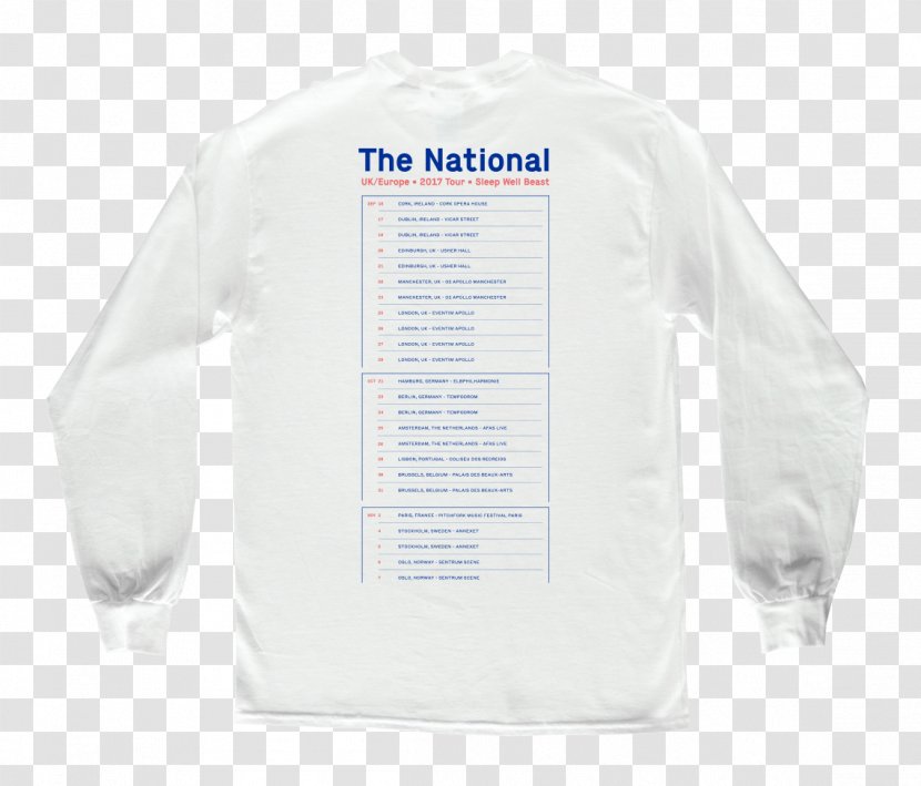 T-shirt Sleeve Outerwear - National Colours Of Germany Transparent PNG