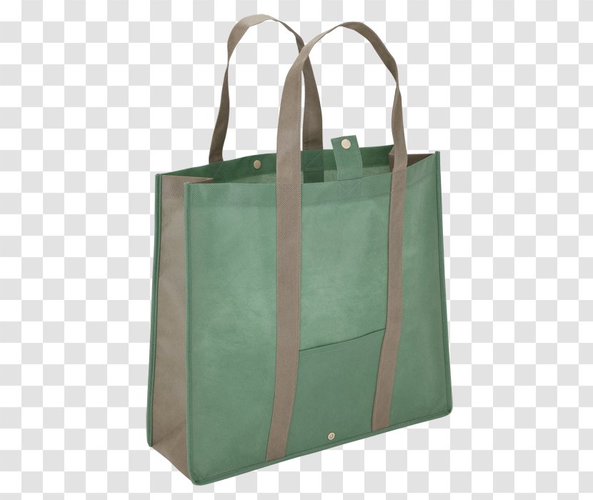 Tote Bag Reusable Shopping Bags & Trolleys - Green Transparent PNG