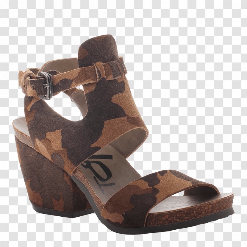 Sandal Wedge Platform Shoe High-heeled - Leather Transparent PNG
