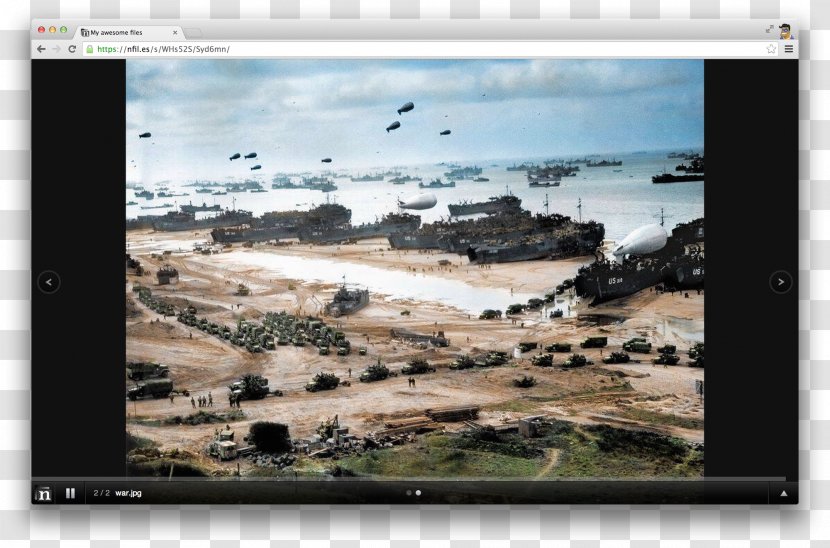 Normandy Landings Second World War Omaha Beach Invasion Of - Panorama - United States Transparent PNG