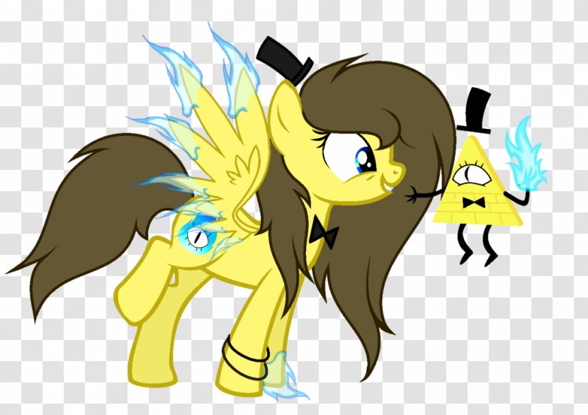 Pony Rainbow Dash Applejack Bill Cipher DeviantArt - Mythical Creature - My Little Transparent PNG