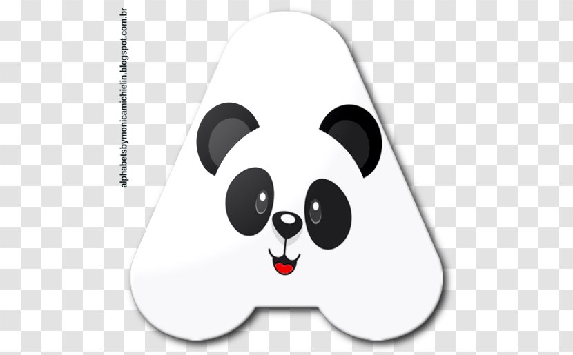 Giant Panda 263251 Pandabear Alphabet Canidae - Carnivoran Transparent PNG