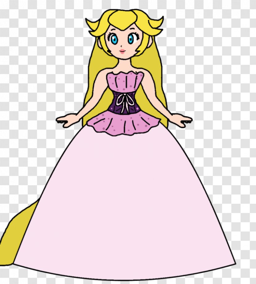 Super Princess Peach Toad Paper Mario - Allstars - Thumbelina Transparent PNG