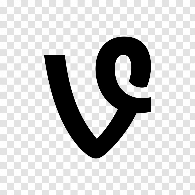 Vine Symbol - Text Transparent PNG