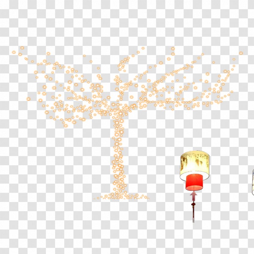 Cartoon Yellow Illustration - Animal - Tree Bulb Transparent PNG