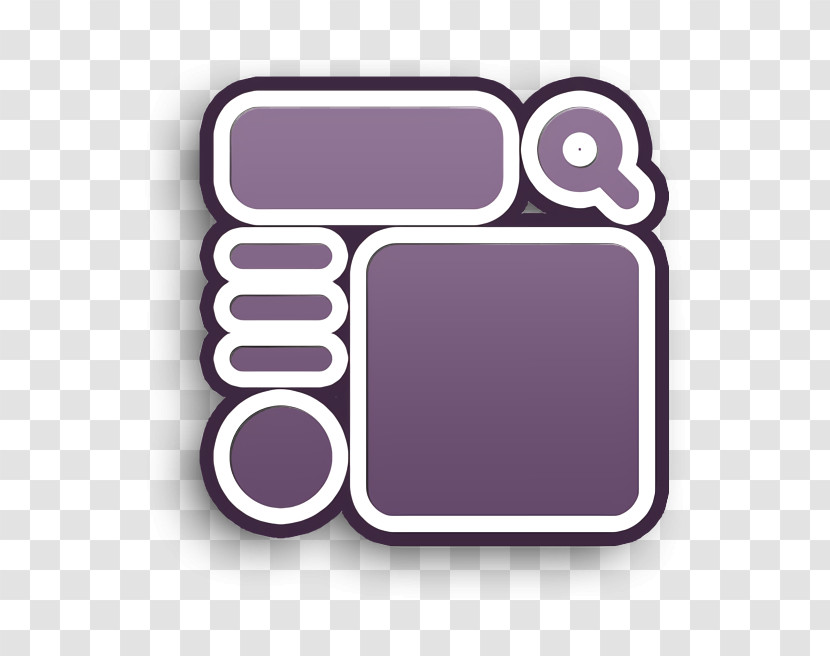 Ui Icon Wireframe Icon Transparent PNG