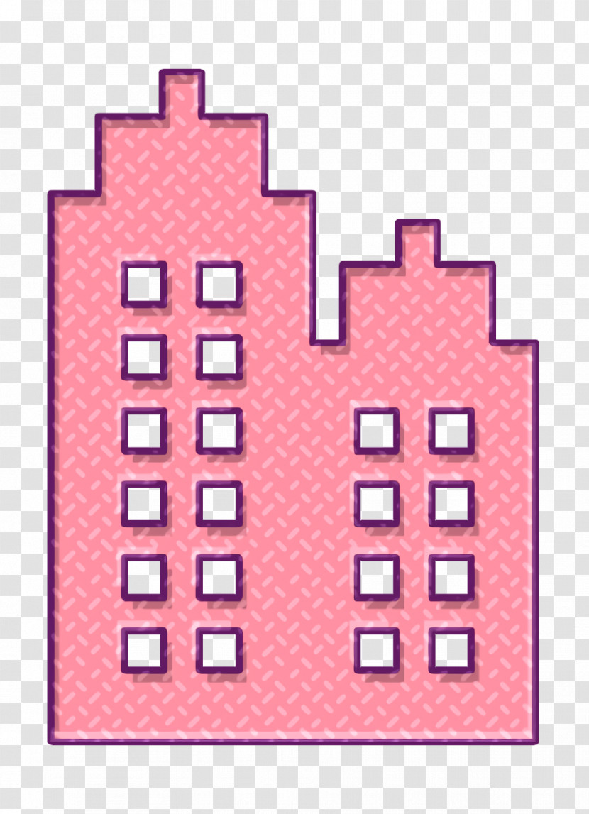 Town Icon Building Icon Real Estate Icon Transparent PNG