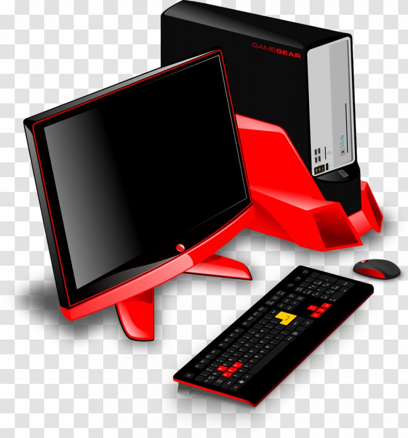 Computer Mouse Keyboard Laptop Gaming Clip Art - Desktop Transparent PNG