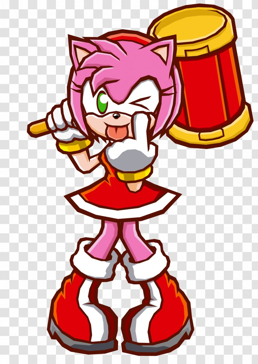 Sonic Battle Amy Rose Shadow The Hedgehog Rouge Bat Knuckles Echidna - Area - Campfire Pictures Transparent PNG