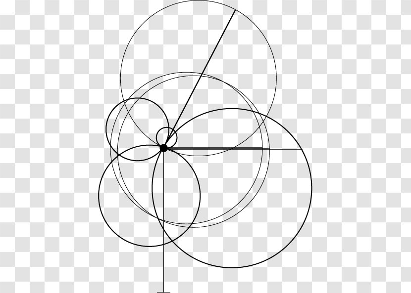 Line Art Circle Drawing Point Angle - Leaf - Thinking Maps Transparent PNG