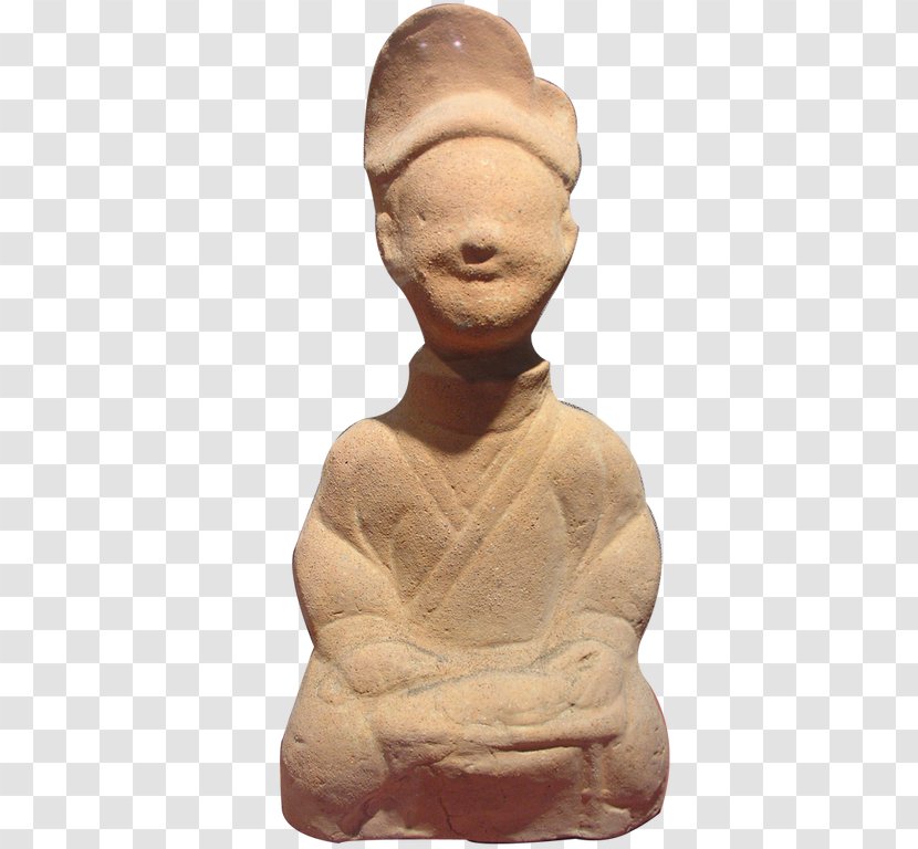 Dinastia Han Orientale Sculpture Ceramic Porcelain - Bust - Character Stone Transparent PNG