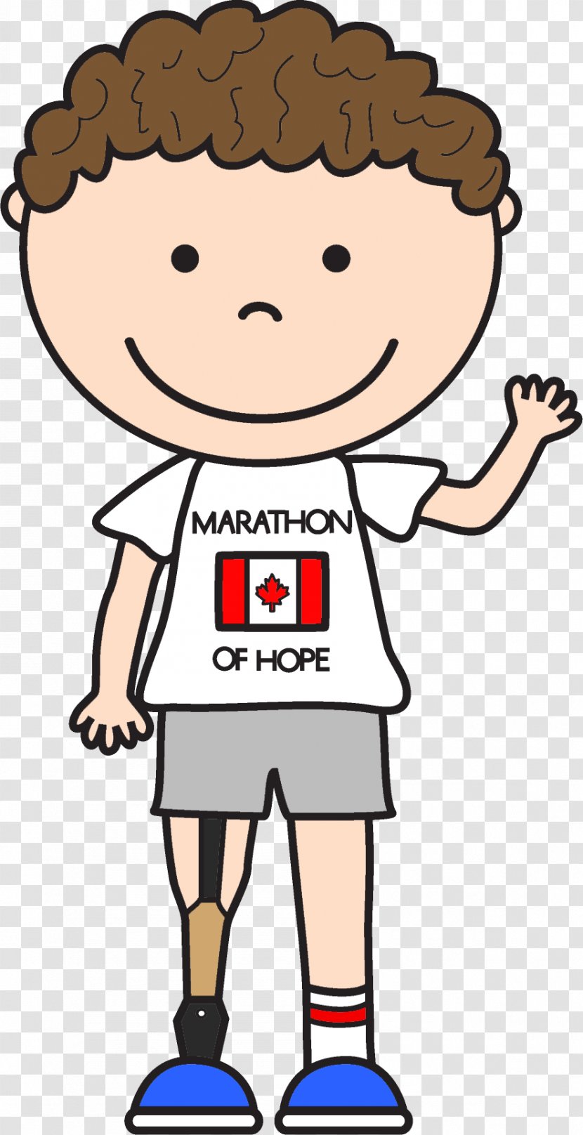 Terry Fox Run Le Marathon De L'espoir Child Clip Art - Facial Expression - Fennec Transparent PNG