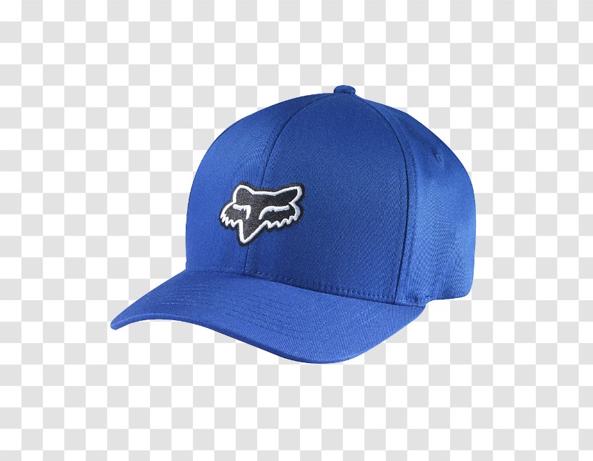 Baseball Cap Fox Racing Hat Clothing - Blue Transparent PNG