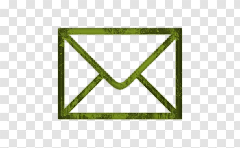 Email ICO Message Envelope Icon - Grass - Square Shape Cliparts Transparent PNG