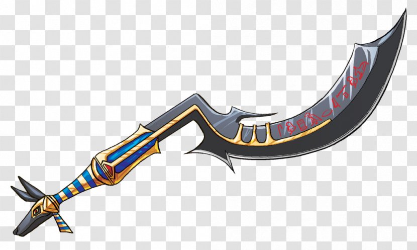 Ancient Egypt Khopesh Egyptian Weapon Anubis - Magic Transparent PNG