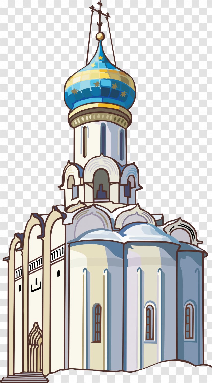 Orthodox Eparchy Of Minsk And Slutsk Polotsk-Glubokoye Temple - Medieval Architecture - Castle Transparent PNG