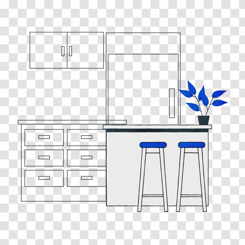 Table Furniture Line Font Diagram Transparent PNG