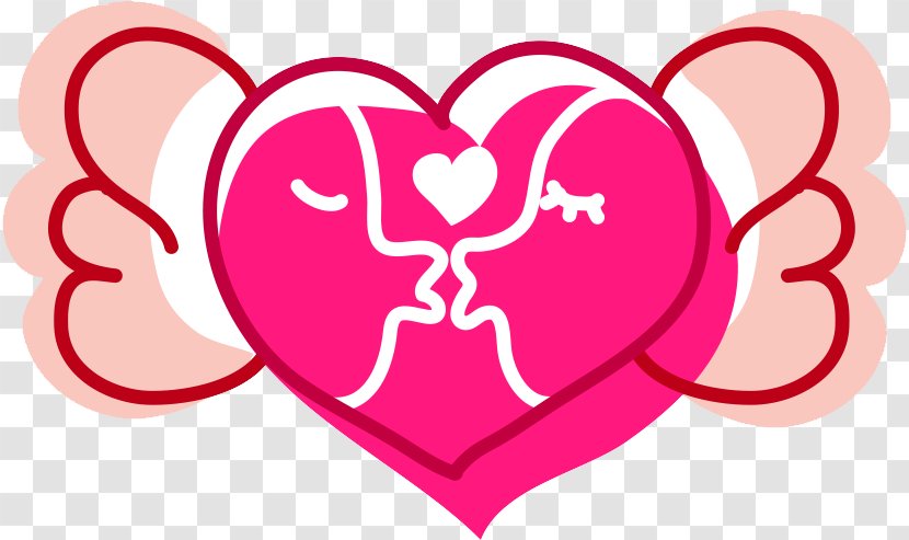 Clip Art - Heart - Couple Love Transparent PNG