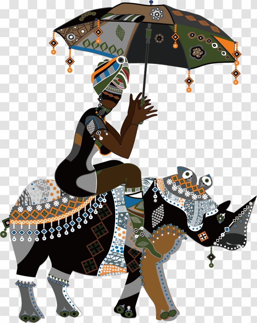 African Art Drawing - Painting - People Transparent PNG