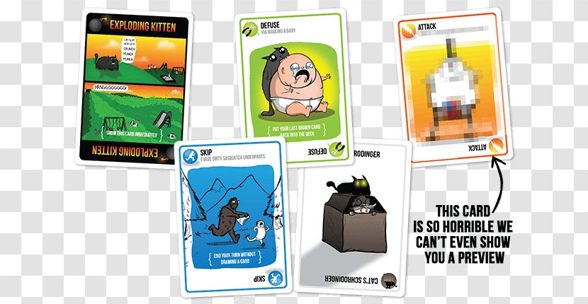 Exploding Kittens Card Game Amazon.com - Tree - Kitten Transparent PNG